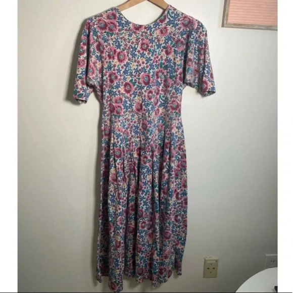 Vintage Maggie Lawrence Cottagecore Dress - Picture 2 of 7